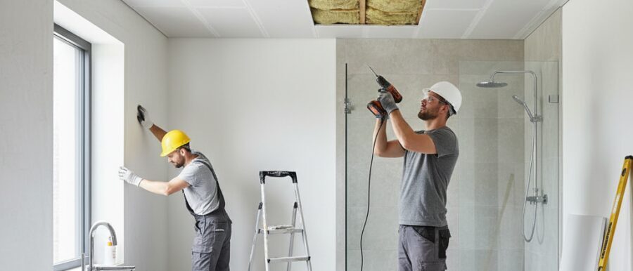Het stappenplan voor badkamer plafond vernieuwen