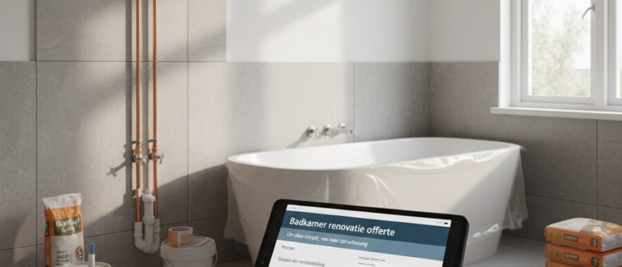 Badkamer renovatie offerte Je zoekt een Badkamer renovatie offerte die helder is over prijs en resultaat. Wij van…