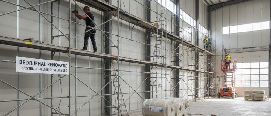 Bedrijfshal renovatie