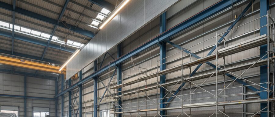 Typen bedrijfshal renovaties voor magazijn en productie