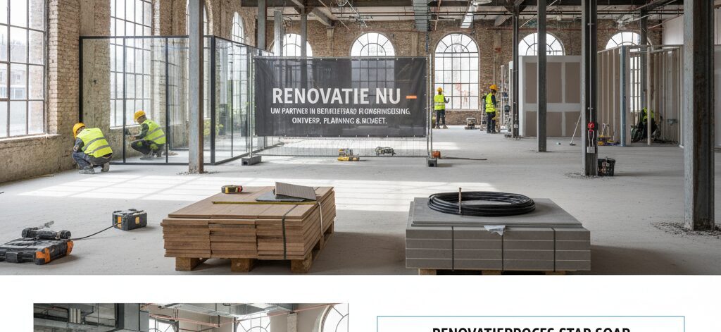 Het renovatieproces stap voor stap
