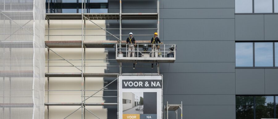 Je wilt Bedrijfspand schilderwerk opknappen.​ Bij Renovatie Nu geven wij je pand een frisse look&hellip;