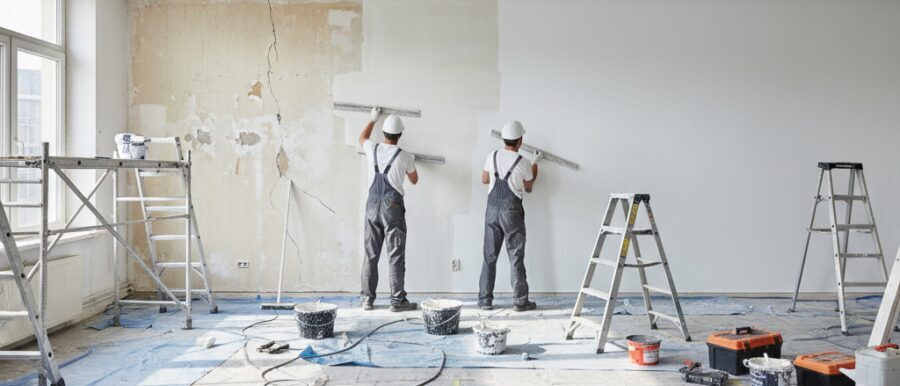 Typen wandrenovatie en materialen voor bedrijfspanden