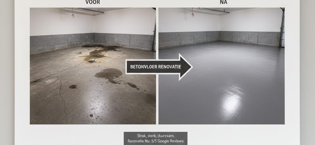 Betonvloer renovatie voor woningen en bedrijfsvloeren