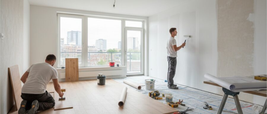 Binnenrenovatie compleet