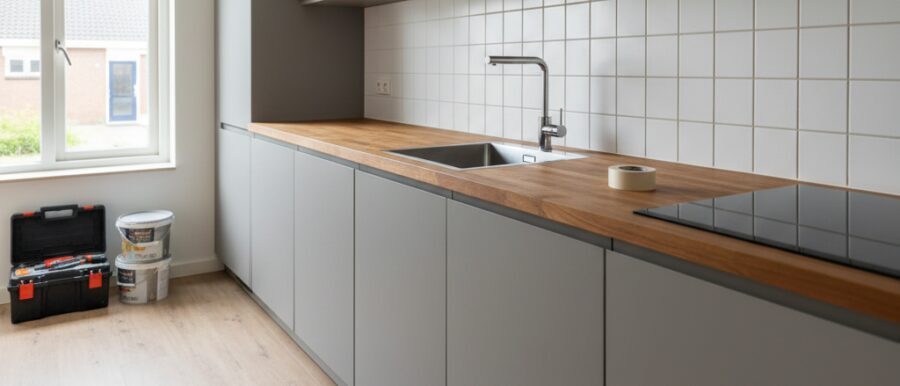 Wij van Renovatie Nu maken Budget keuken renovatie betaalbaar.​ In een weekend krijgt je keuken&hellip;