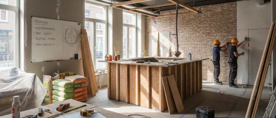 Cafe interieur renovatie begint met een slim plan.​ Wij van Renovatie Nu maken je bar,&hellip;
