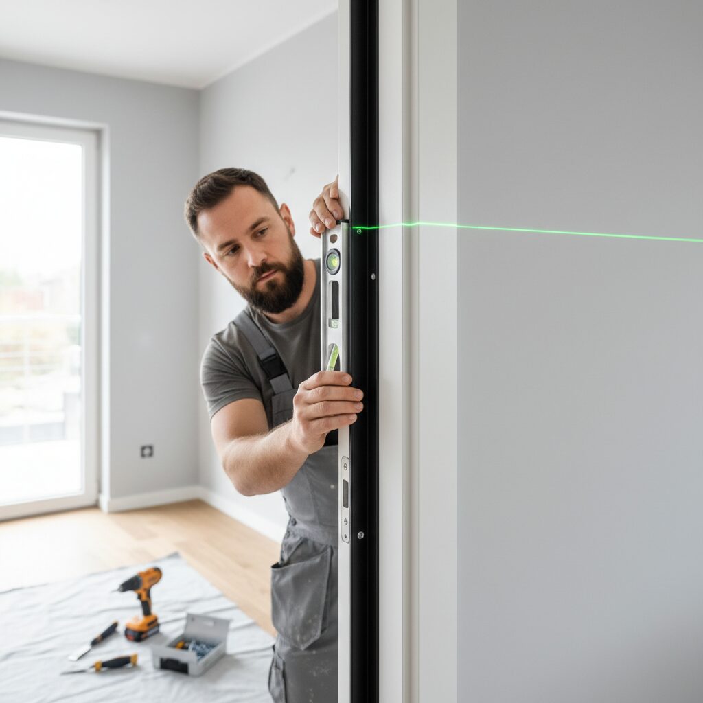 Deur afhangen renovatie bij Renovatie Nu