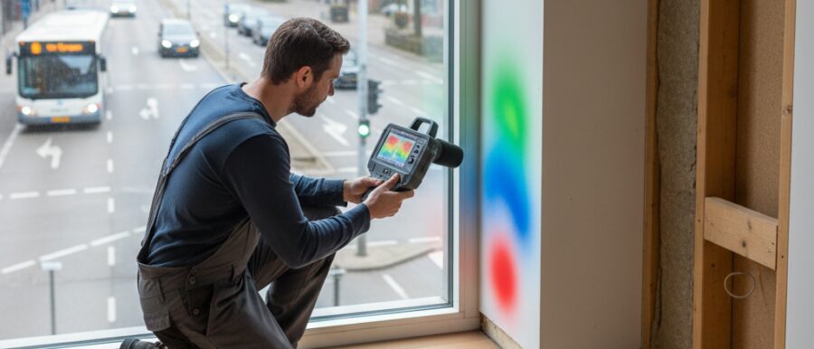 Geluidslekken dichten woning