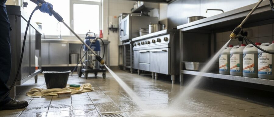 Dieptereiniging en desinfectie volgens HACCP en NVWA