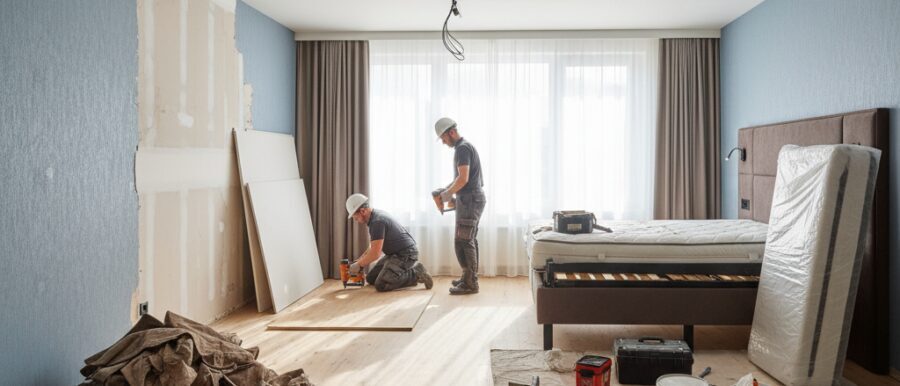 Hotelkamer opknappen