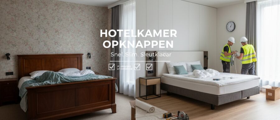 Hotelkamer opknappen Wat is hotelkamer opknappen en wanneer kies je ervoor