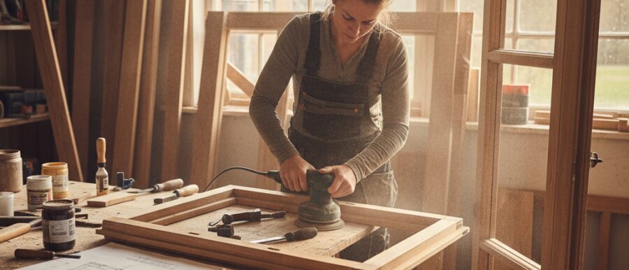 Houtbewerking renovatie