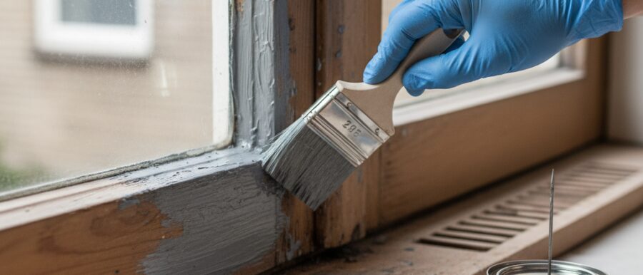 Wat is houtrot grondverf behandeling