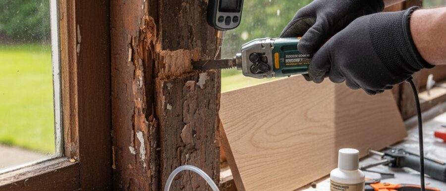 Bewezen stappenplan voor duurzame houtrot renovatie