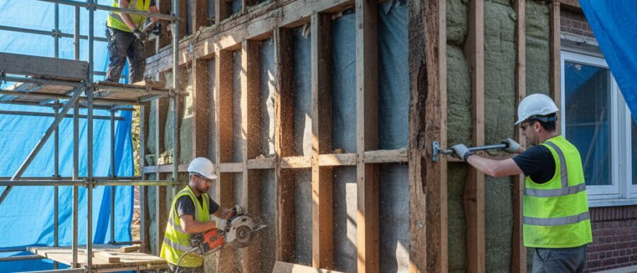 Wat is houtskelet herstellen en wanneer is het nodig