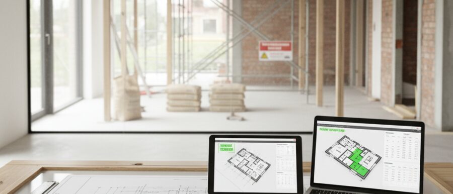 Huisplan voor renovatie