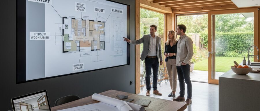 Huisplan voor renovatie uitgelegd