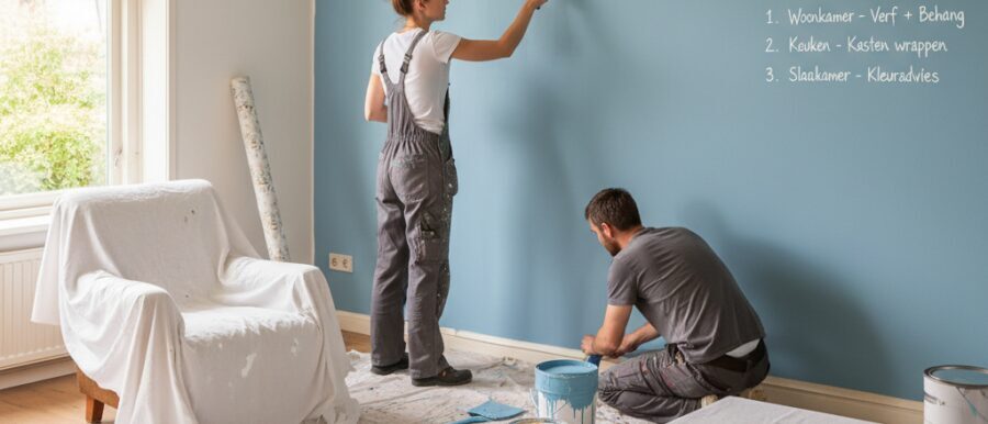 Wat is interieur opfrissen met budget