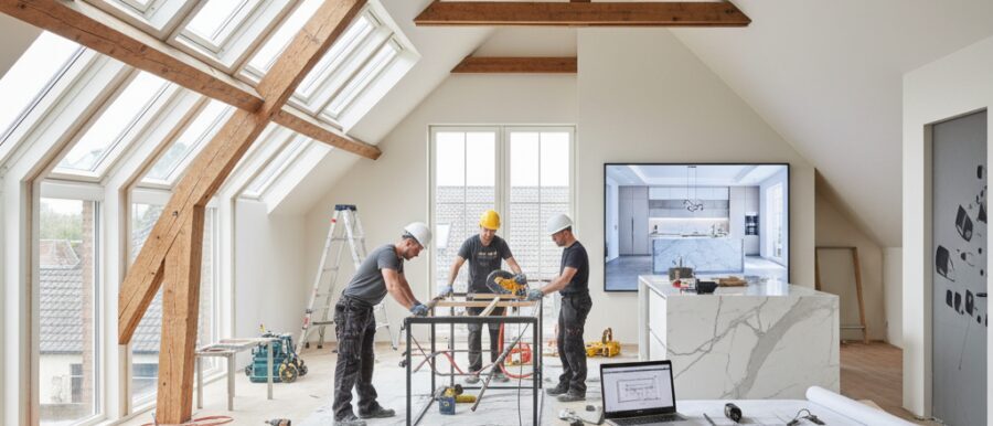 Als Interieur renovatie aannemer maakt Renovatie Nu je huis meteen beter.​ Denk aan lege zolder&hellip;