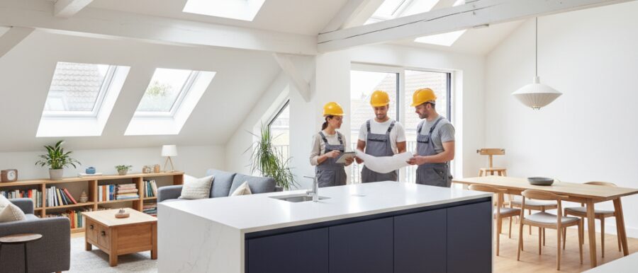 Wat een interieur renovatie aannemer doet