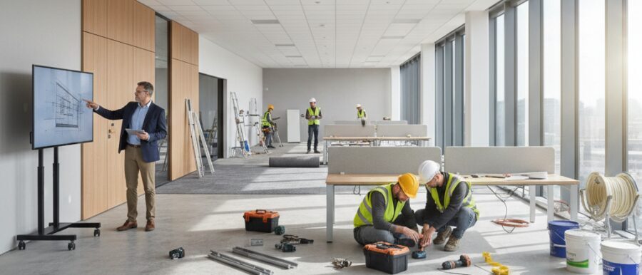 Bij Renovatie Nu krijg je een Kantoor renovatie of kantoorverbouwing die je team laat groeien.​&hellip;