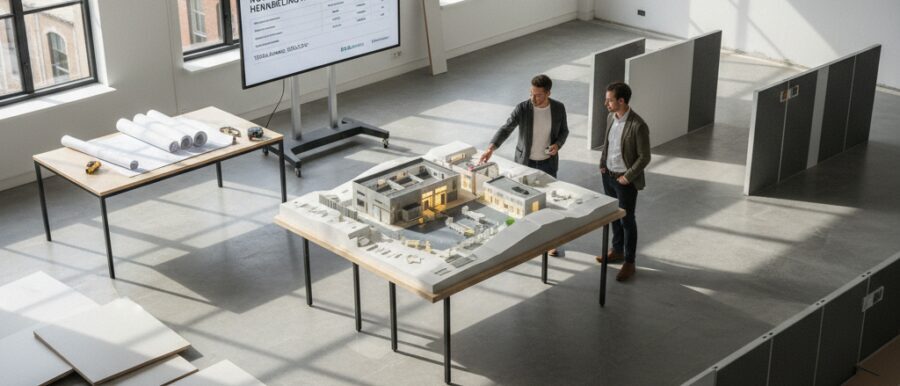 Kantoorindeling vernieuwen