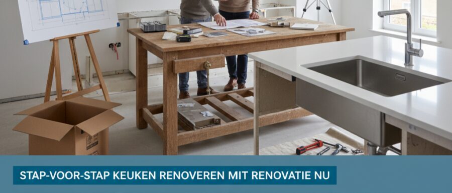 Stap voor stap proces voor keuken renoveren