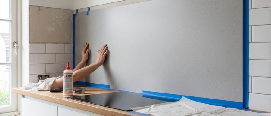Keukenwand renovatie