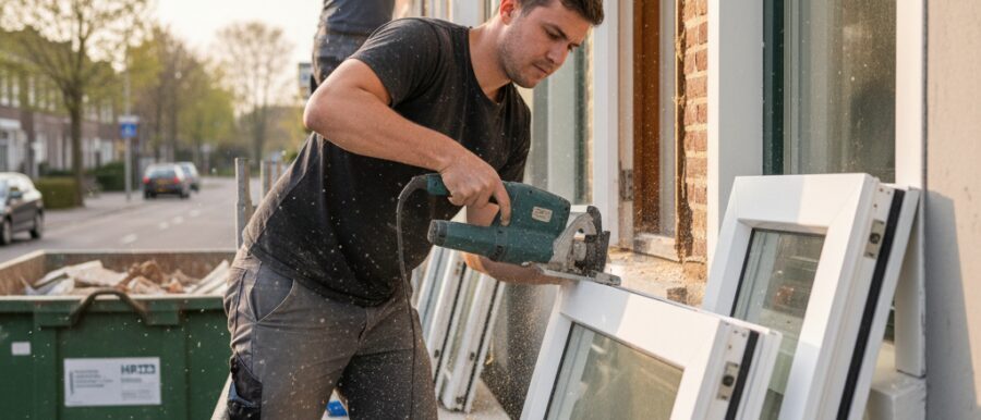 Typen kunststof kozijnen en beglazing voor renovatie