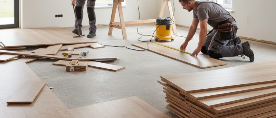 Laminaat vloer vervangen renovatie