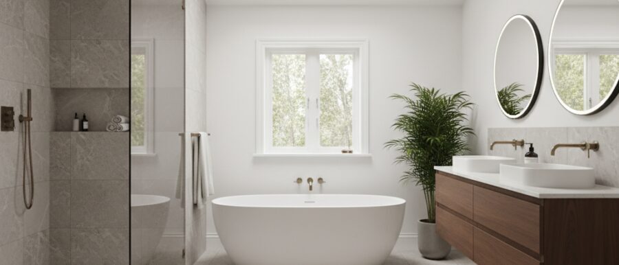 Luxe badkamer renovatie Bij Renovatie Nu sturen wij jouw luxe badkamer renovatie van idee tot oplevering. We maken…