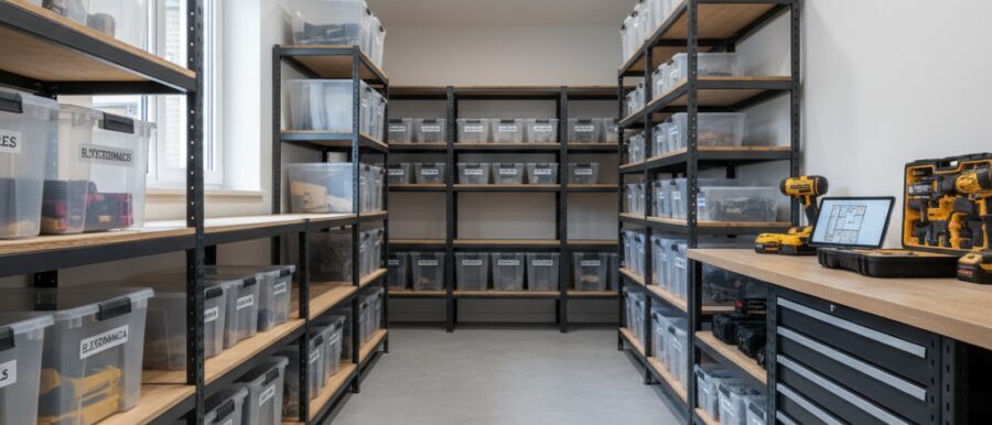 Opslagruimte renovatie