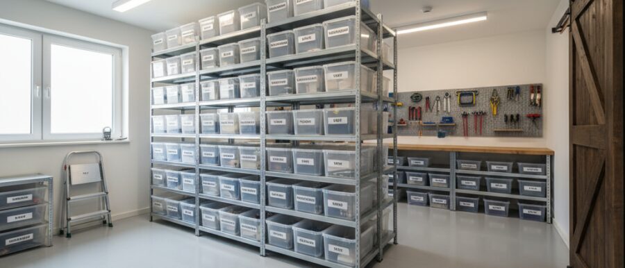 Proces voor opslagruimte renovatie stap voor stap