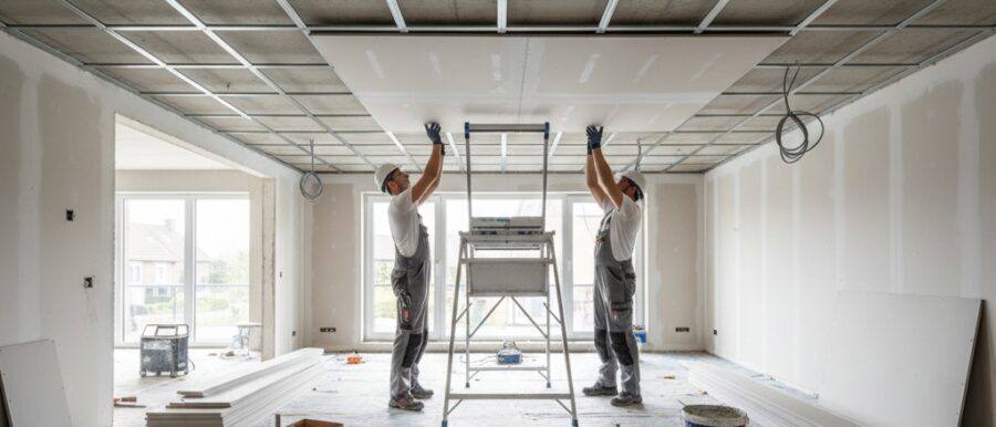 Plafond verlagen renovatie