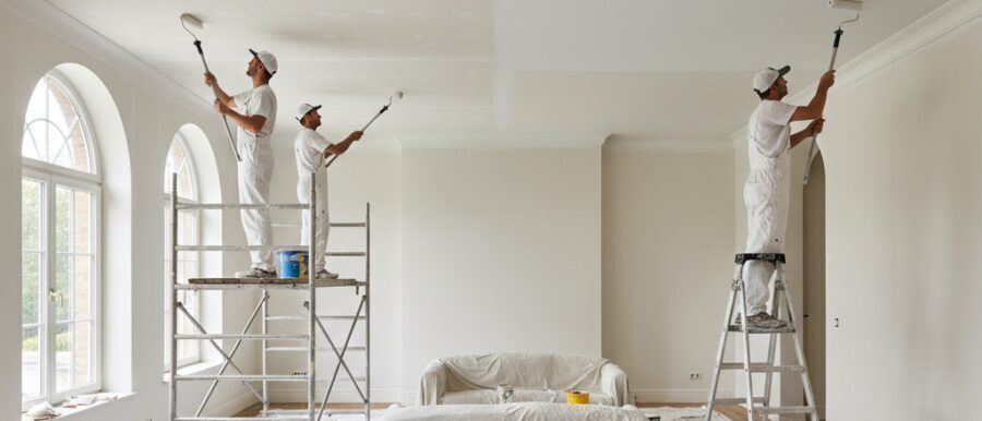 Stappenplan plafond verven renovatie volgens vakprotocol