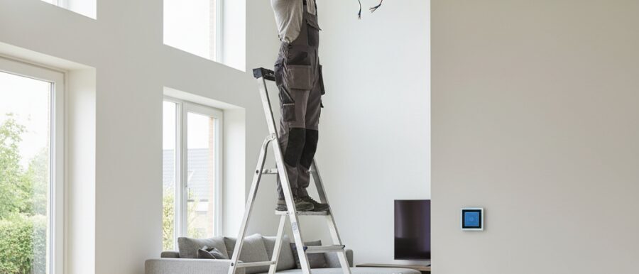 Plafondlampen vervangen renovatie