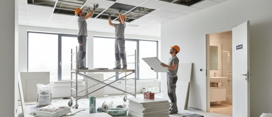 Wat is plafondplaten vervangen en wanneer je het doet