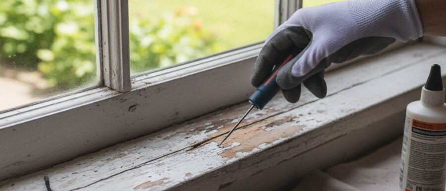 Raamkozijn hout reparatie Raamkozijn hout reparatie: wat het is en wanneer je ingrijpt