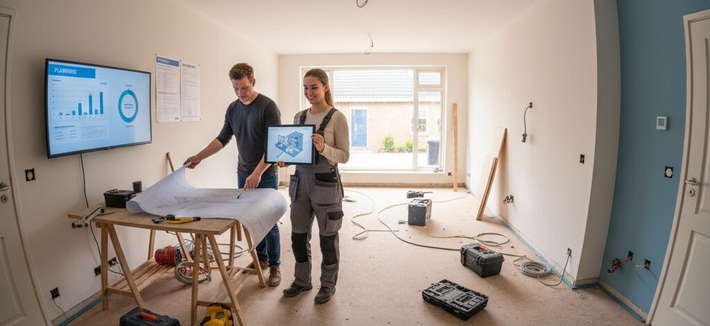 Renovatie starterswoning