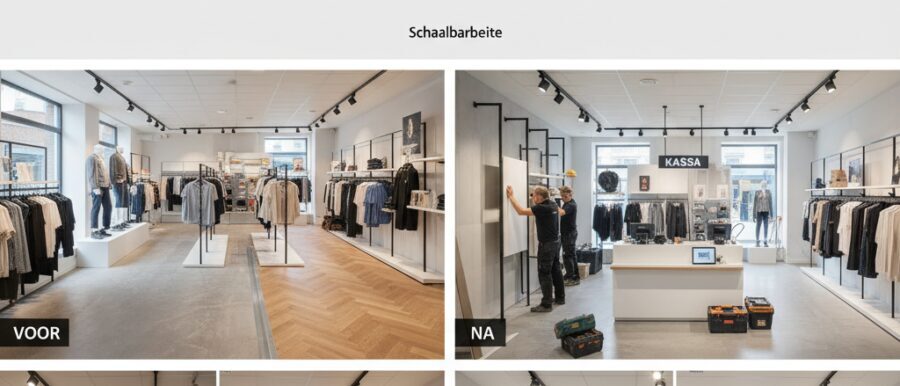 Types retail renovatie van snelle refresh tot volledige fitout