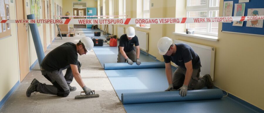 Schoolvloer vernieuwen doe je met Renovatie Nu.​ We matchen materiaal aan jouw gebouw en gebruik.​&hellip;