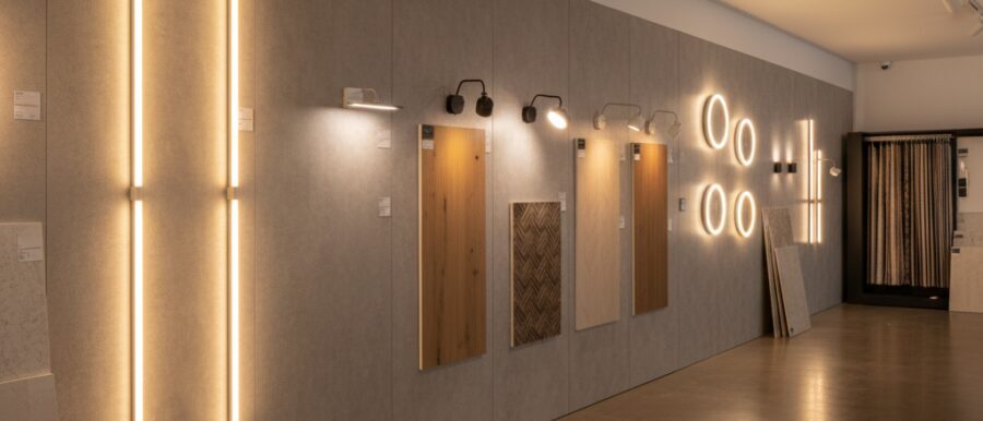 Typen wandverlichting voor showrooms