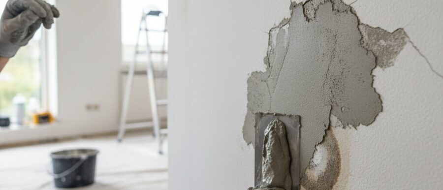 Stucwerk muur repareren Stucwerk muur repareren en pleisterwerk herstellen doe je met vakmanschap. Zie je scheuren, gaten of…
