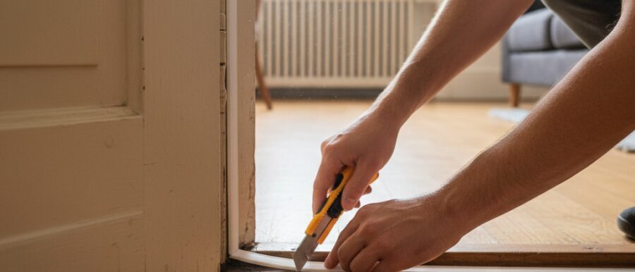 Stappenplan voor tochtstrip plaatsen door Renovatie Nu