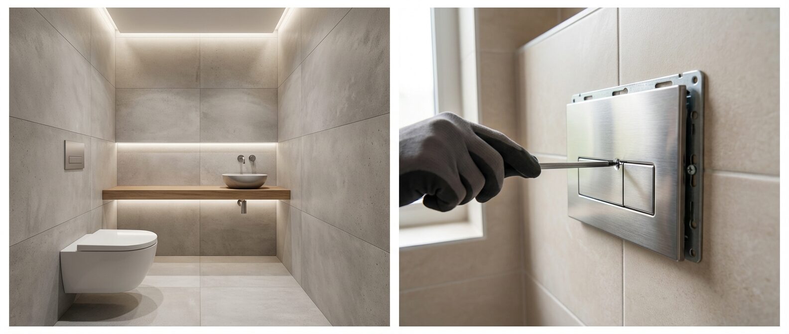 Toilet renovatie Je wilt Toilet renovatie met groots effect. Bij Renovatie Nu maken we je wc strak…