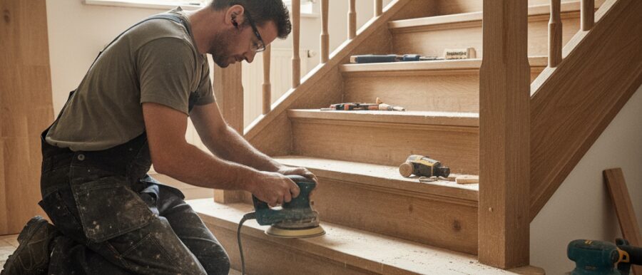 Trap herstellen hout