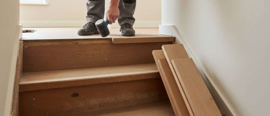 Trap opnieuw bekleden hout Trap opnieuw bekleden hout voor karakter en comfort