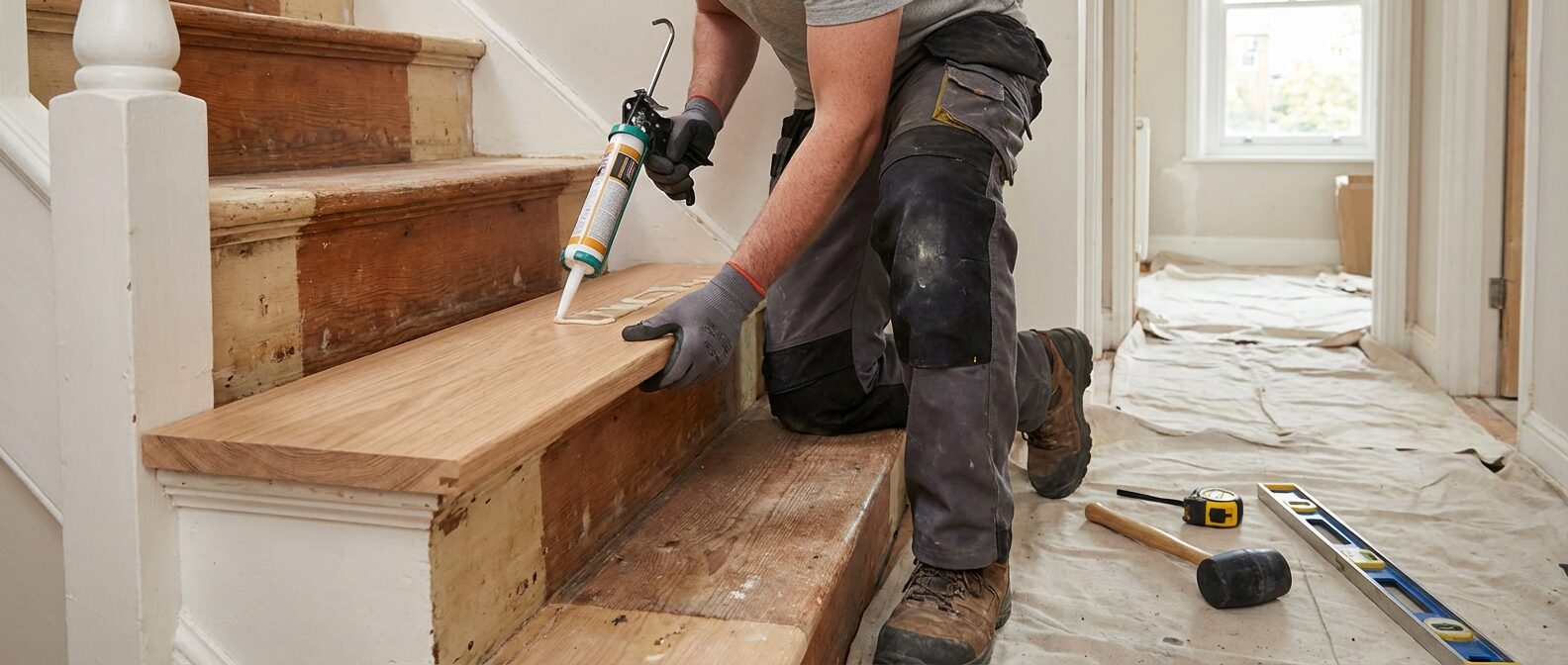 Het proces van trap renovatie stap voor stap