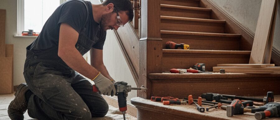 Ons bewezen proces voor trap treden repareren